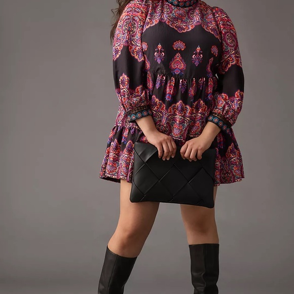 Anthropologie Bohemian Patterned Dress - Picture 2 of 9